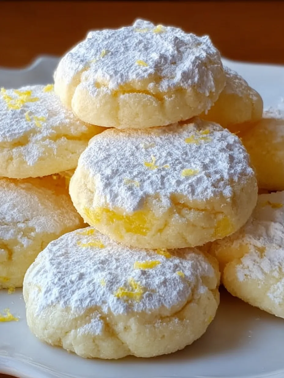 How to Bake Perfect Soft & Chewy Lemon Crinkle Cookies